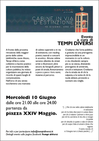 Cabine in via (di estinzione) e Re/search Milano