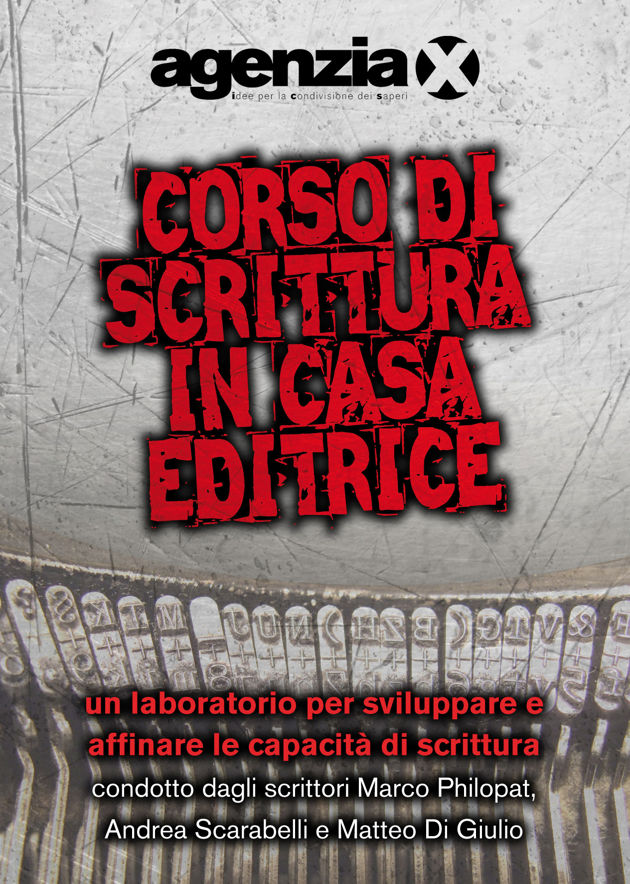 Corso di scrittura in Agenzia X