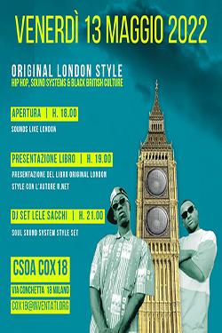 Flyer Original London Style